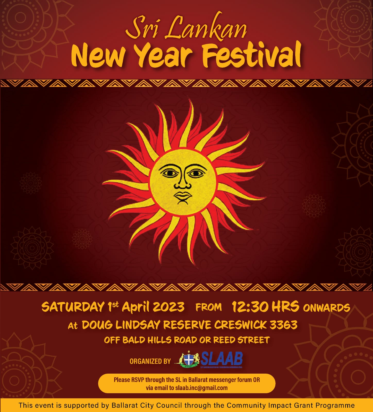 Sri Lankan New Year Festival 2023 - 3BA